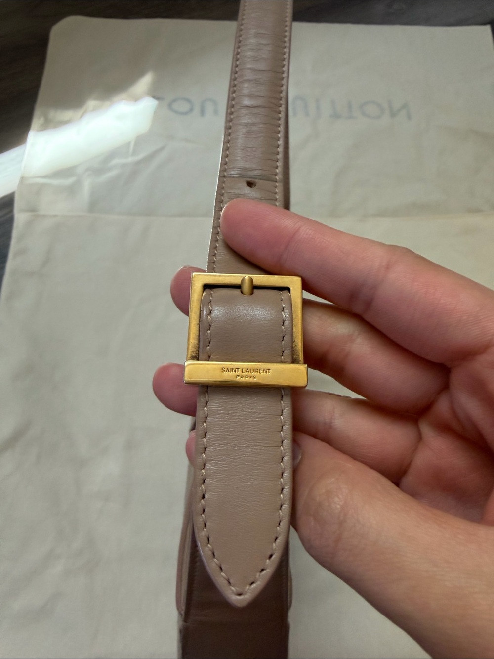 SAINT LAURENT LE 5 A 7 HOBO BAG - Picture 9 of 16